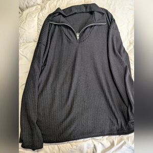 Black Lightweight Sweater